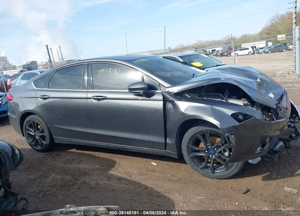 2019 FORD FUSION SE VIN: 3FA6P0HD6KR166349