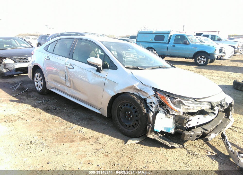 2021 TOYOTA COROLLA LE VIN: JTDEPMAE8MJ120485
