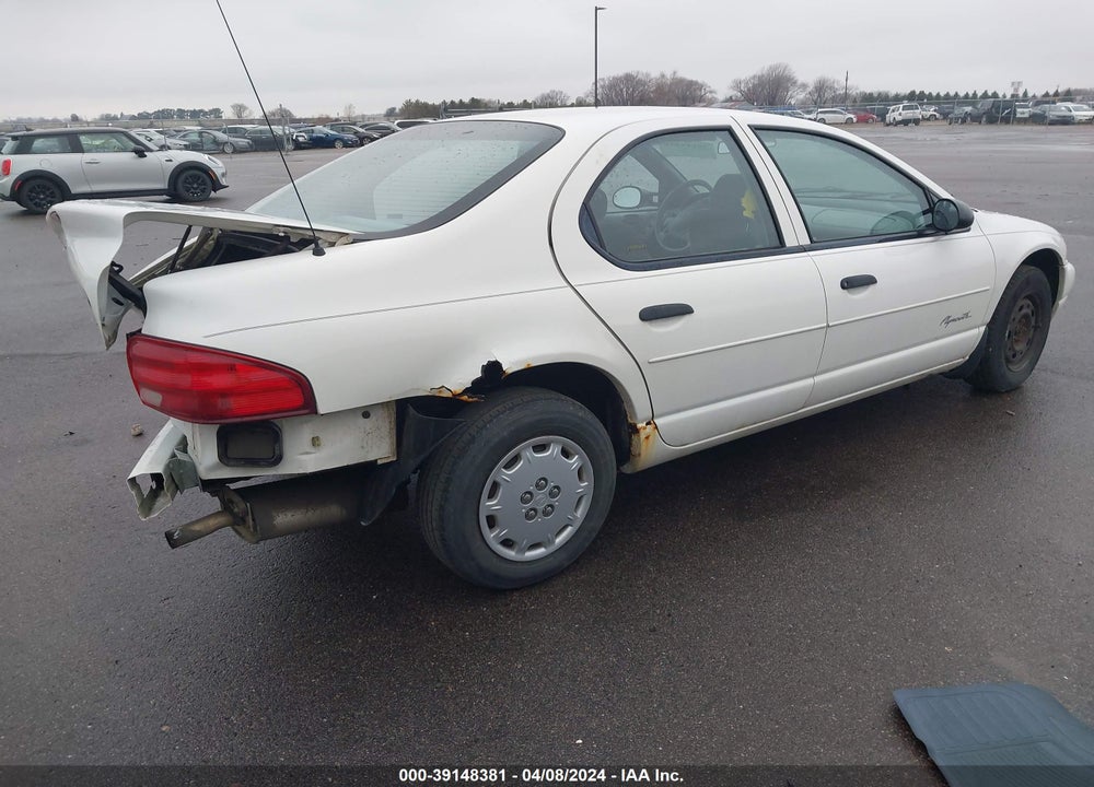 1999 PLYMOUTH BREEZE VIN: 1P3EJ46C7XN620692
