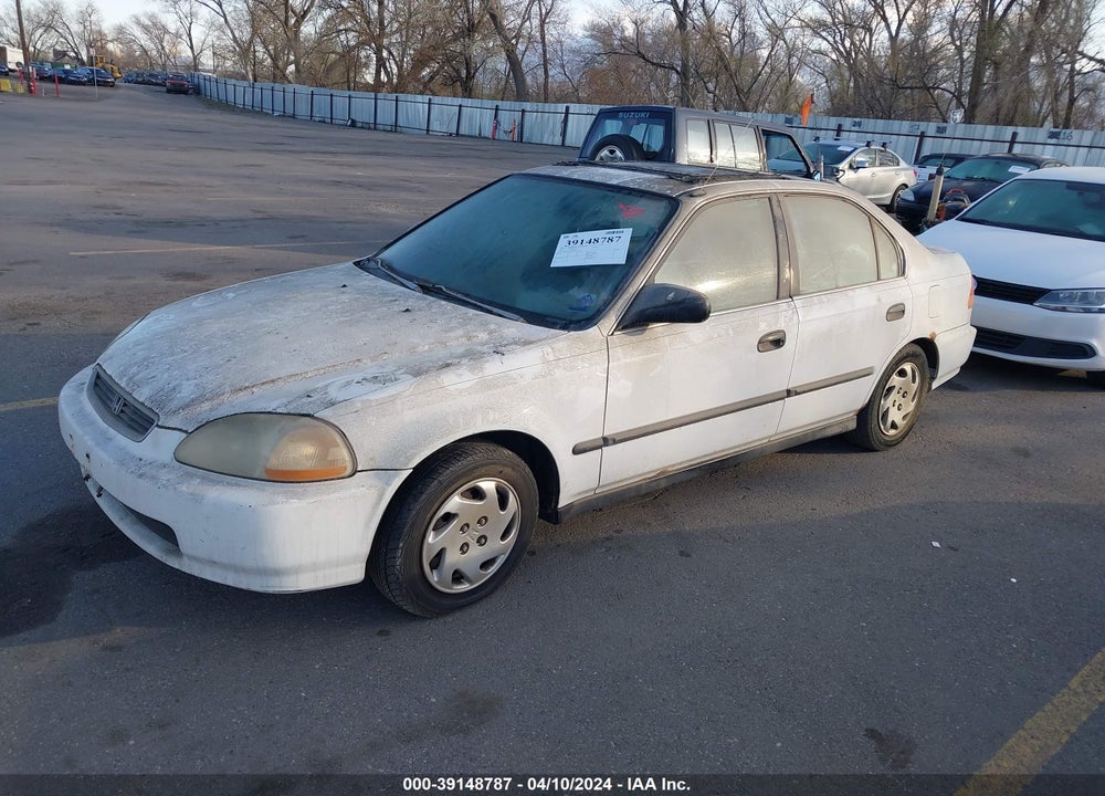 1997 HONDA CIVIC LX VIN: 2HGEJ6677VH538287