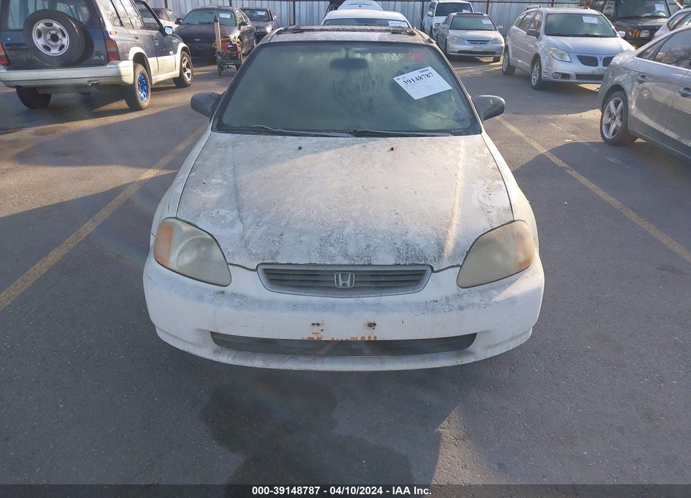 1997 HONDA CIVIC LX VIN: 2HGEJ6677VH538287