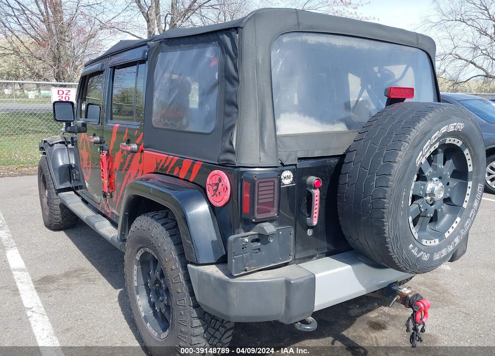 2011 JEEP WRANGLER UNLIMITED SAHARA VIN: 1J4BA5H15BL526636