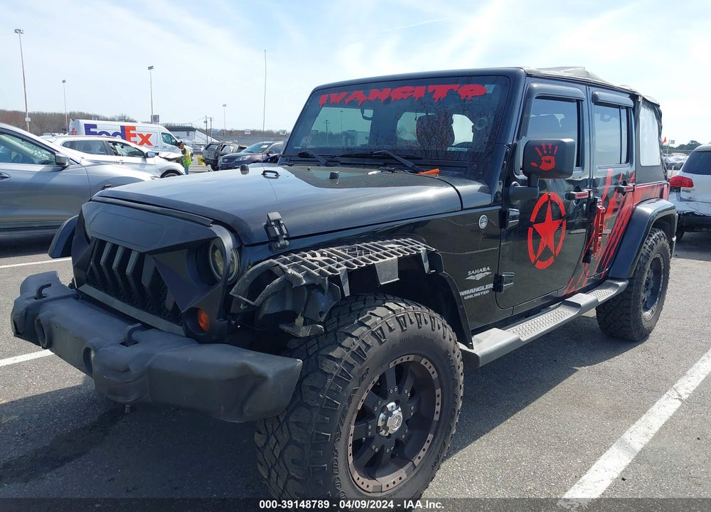 2011 JEEP WRANGLER UNLIMITED SAHARA VIN: 1J4BA5H15BL526636