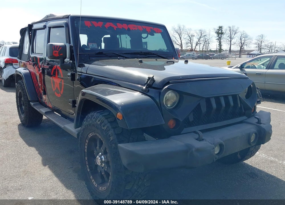 2011 JEEP WRANGLER UNLIMITED SAHARA VIN: 1J4BA5H15BL526636