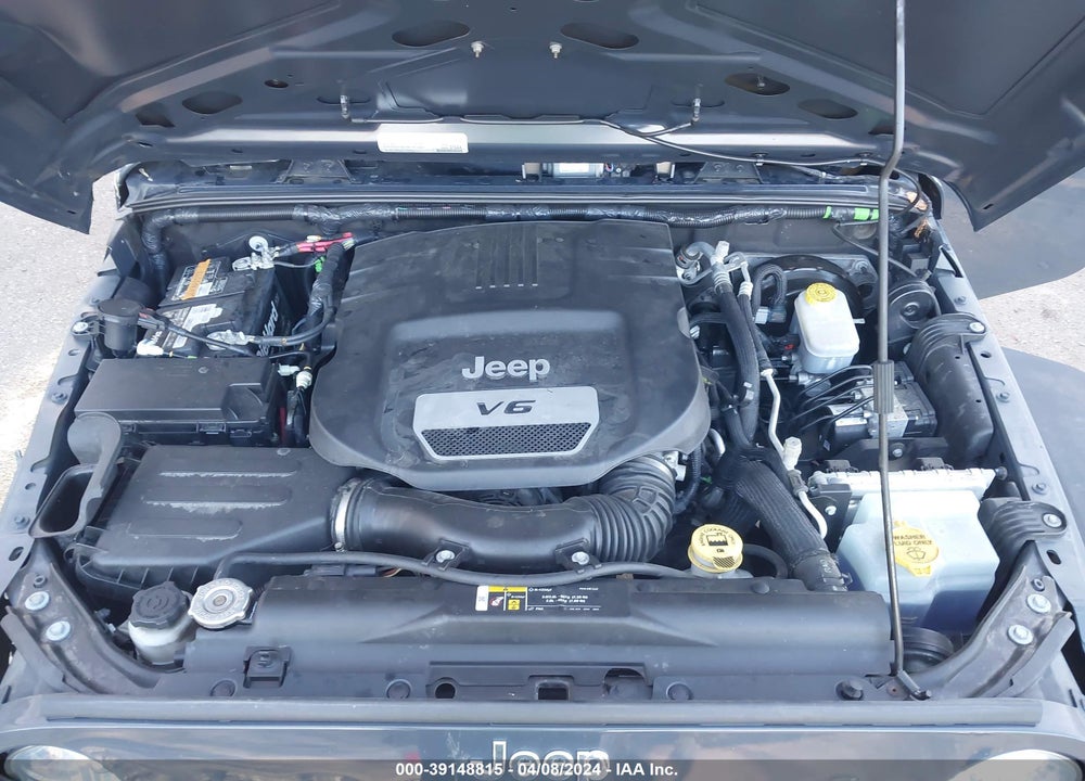 2018 JEEP WRANGLER JK UNLIMITED SPORT S 4X4 VIN: 1C4BJWDG4JL862282