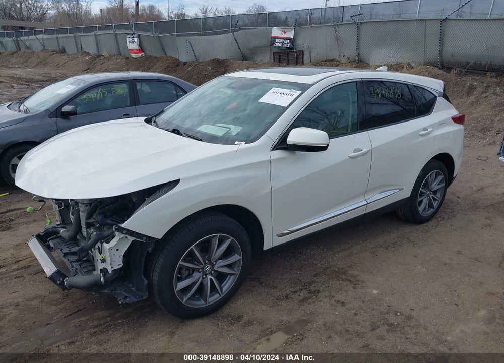 2019 ACURA RDX TECHNOLOGY PACKAGE VIN: 5J8TC2H56KL002936
