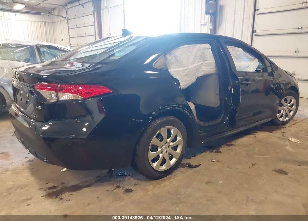 2022 TOYOTA COROLLA LE VIN: 5YFEPMAE2NP383262