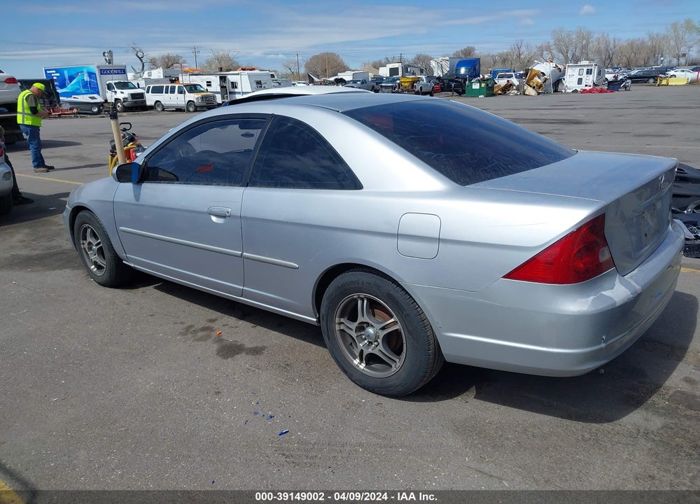 2002 HONDA CIVIC LX VIN: 1HGES16622L077375