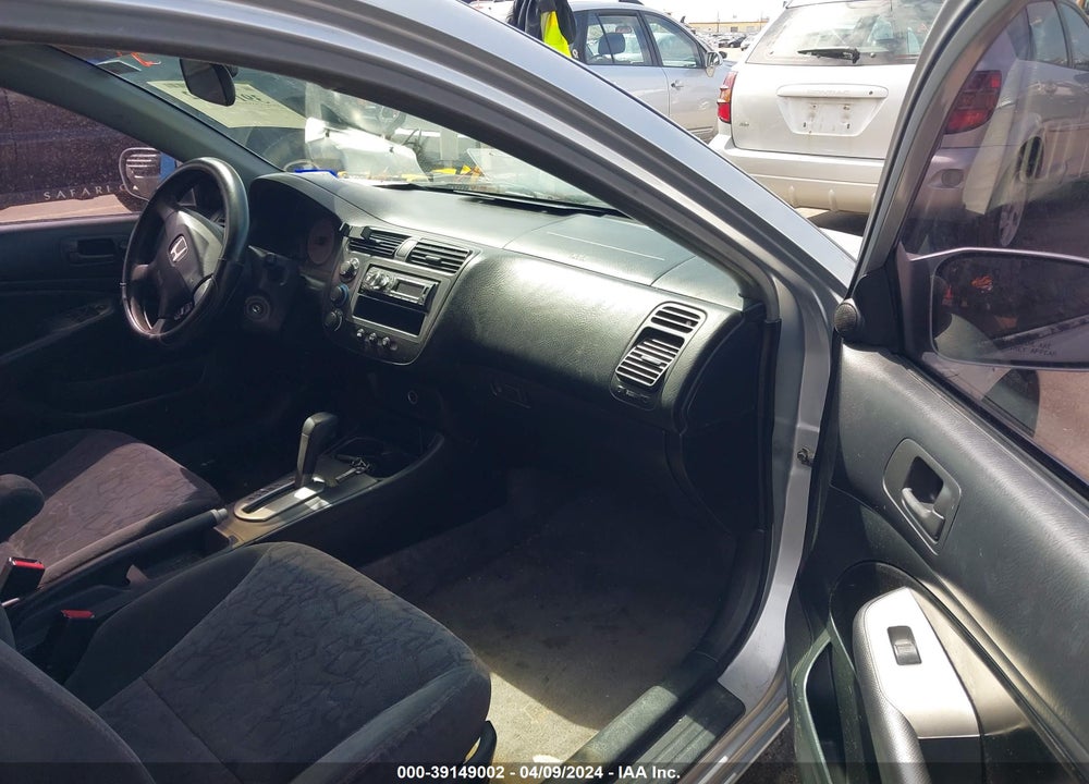 2002 HONDA CIVIC LX VIN: 1HGES16622L077375