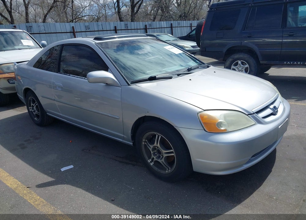 2002 HONDA CIVIC LX VIN: 1HGES16622L077375