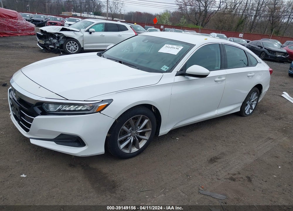 2021 HONDA ACCORD VIN: 1HGCV1F17MA067684