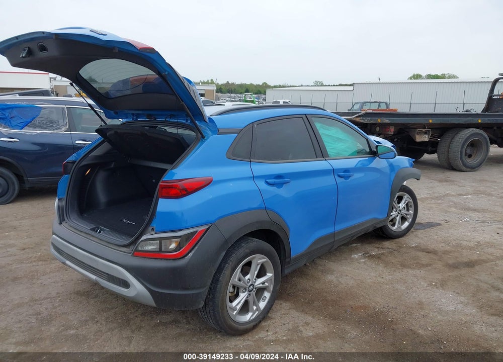 2022 HYUNDAI KONA SEL VIN: KM8K32AB0NU907404