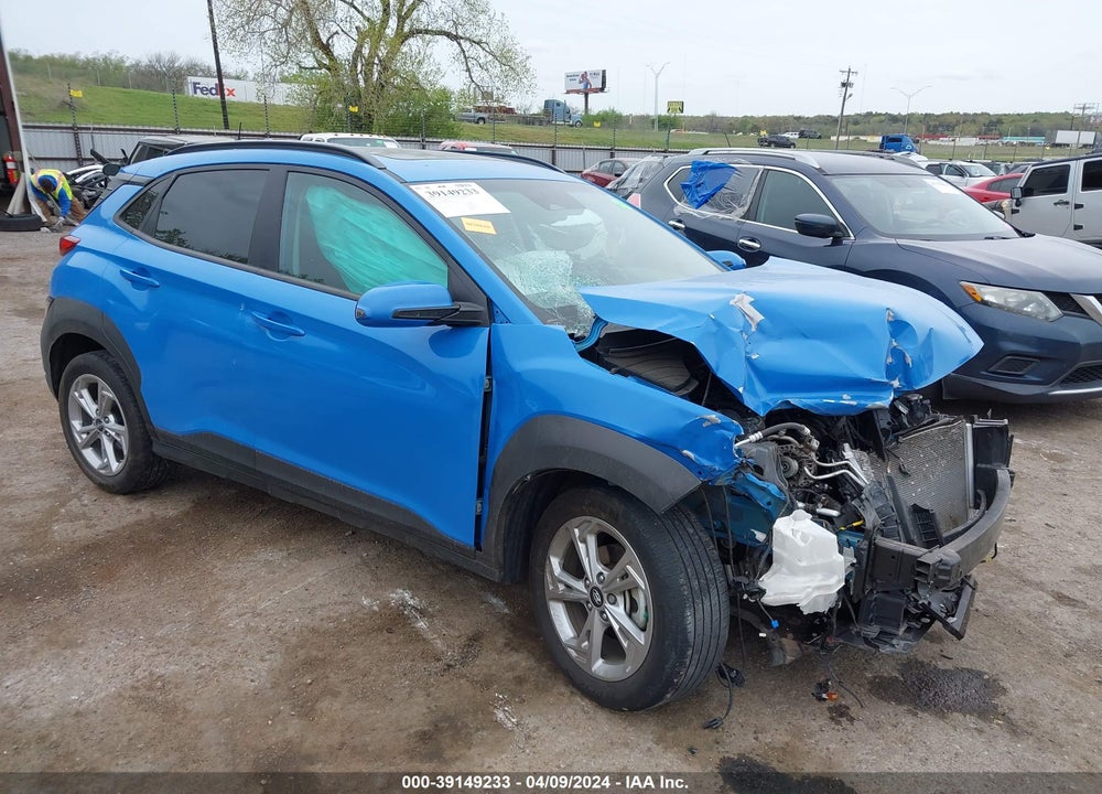 2022 HYUNDAI KONA SEL VIN: KM8K32AB0NU907404
