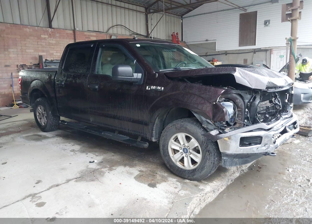 2018 FORD F-150 XLT VIN: 1FTEW1EB2JKD72904