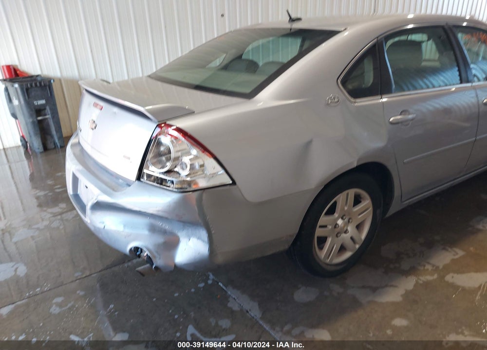 2006 CHEVROLET IMPALA LTZ VIN: 2G1WU581169151820