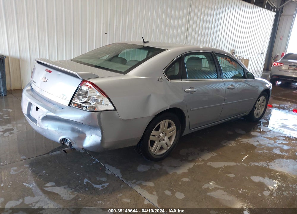 2006 CHEVROLET IMPALA LTZ VIN: 2G1WU581169151820
