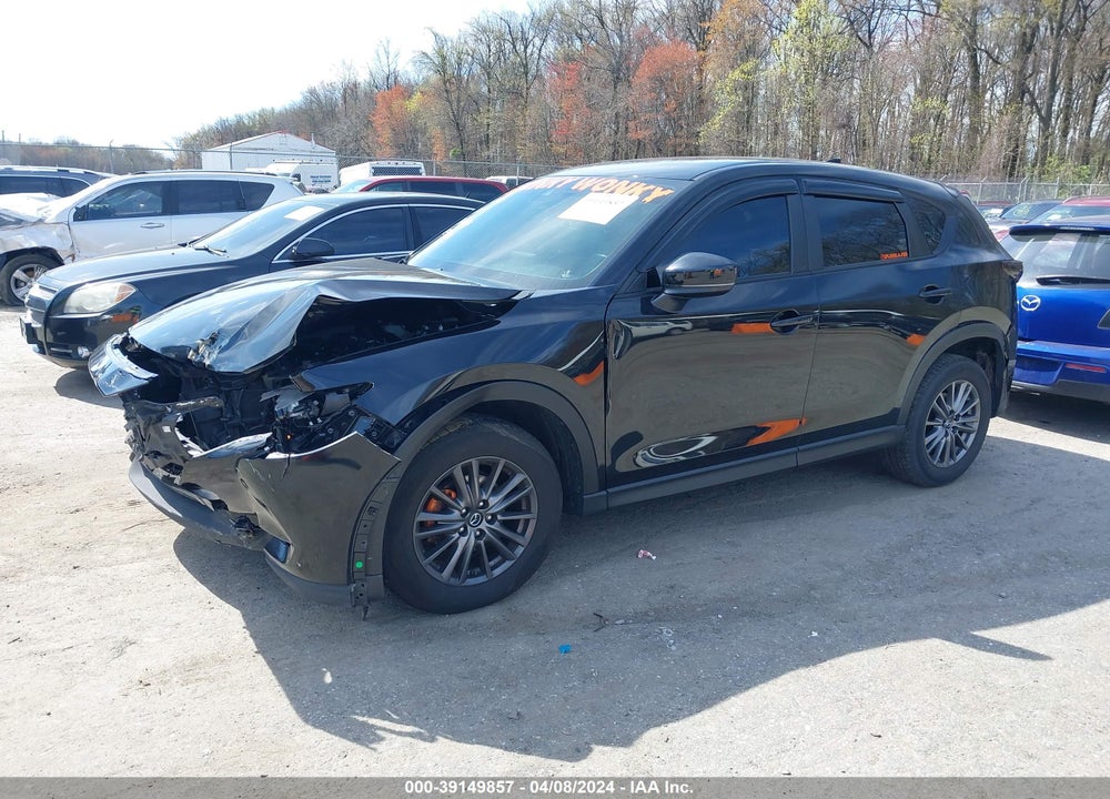 2018 MAZDA CX-5 SPORT VIN: JM3KFBBM2J0400041