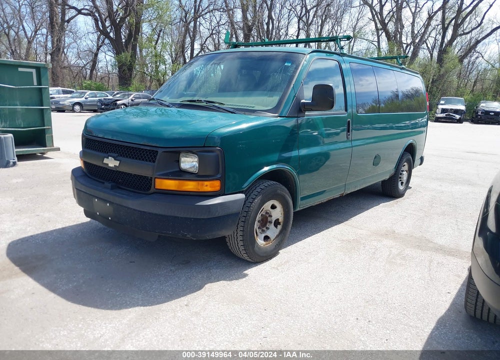 2008 CHEVROLET EXPRESS WORK VAN VIN: 1GCGG25K981203930
