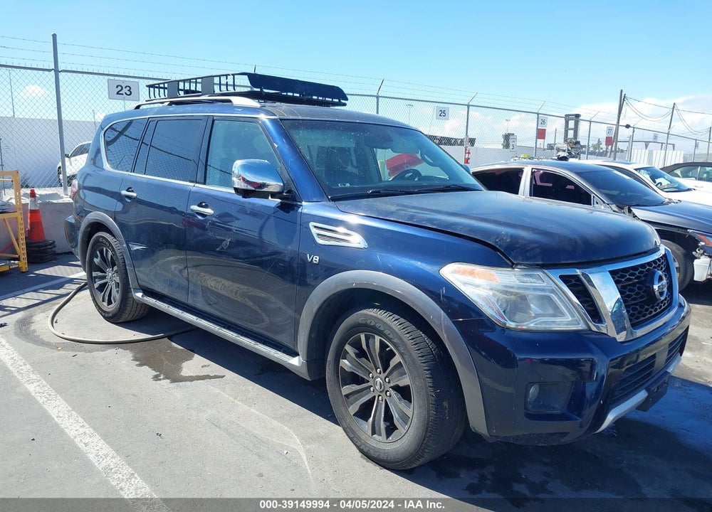 2017 NISSAN ARMADA PLATINUM VIN: JN8AY2NF0H9303782