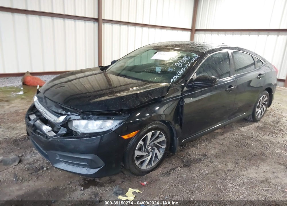 2017 HONDA CIVIC EX VIN: 19XFC2F75HE029806