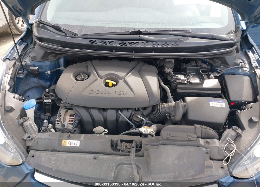 2016 HYUNDAI ELANTRA VALUE EDITION VIN: KMHDH4AE0GU621491