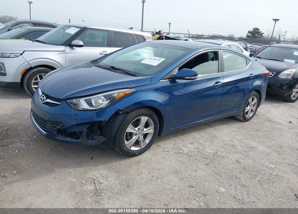 2016 HYUNDAI ELANTRA VALUE EDITION VIN: KMHDH4AE0GU621491