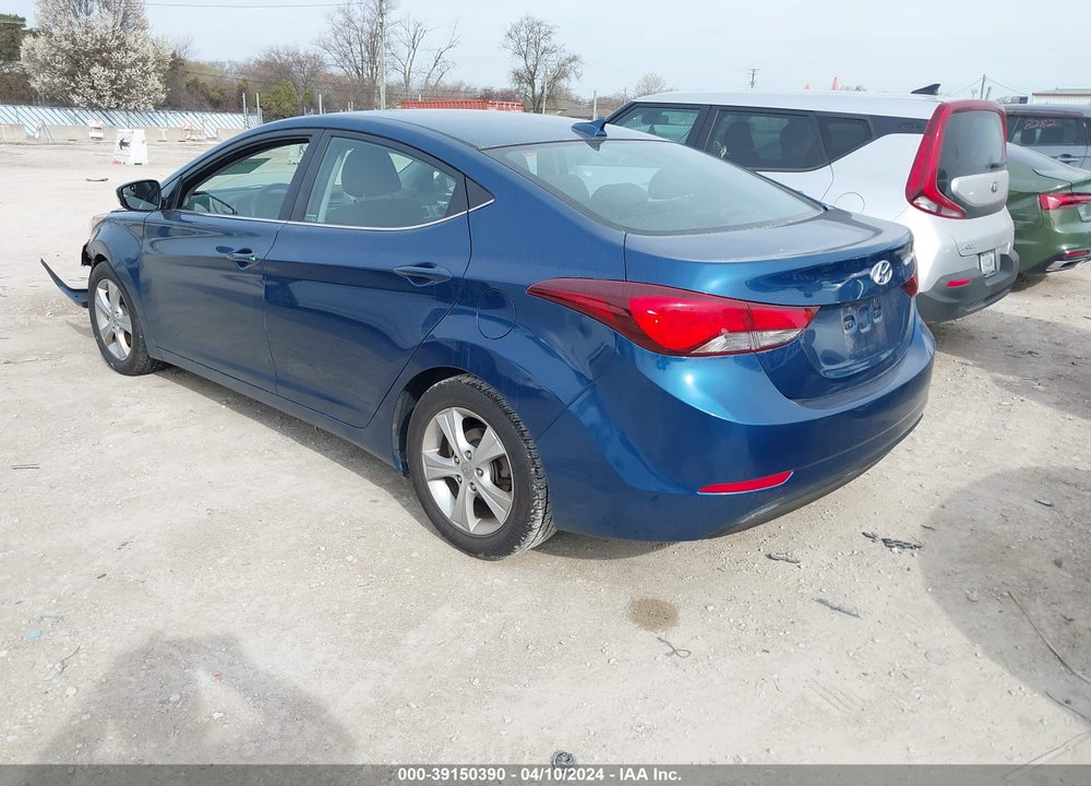 2016 HYUNDAI ELANTRA VALUE EDITION VIN: KMHDH4AE0GU621491