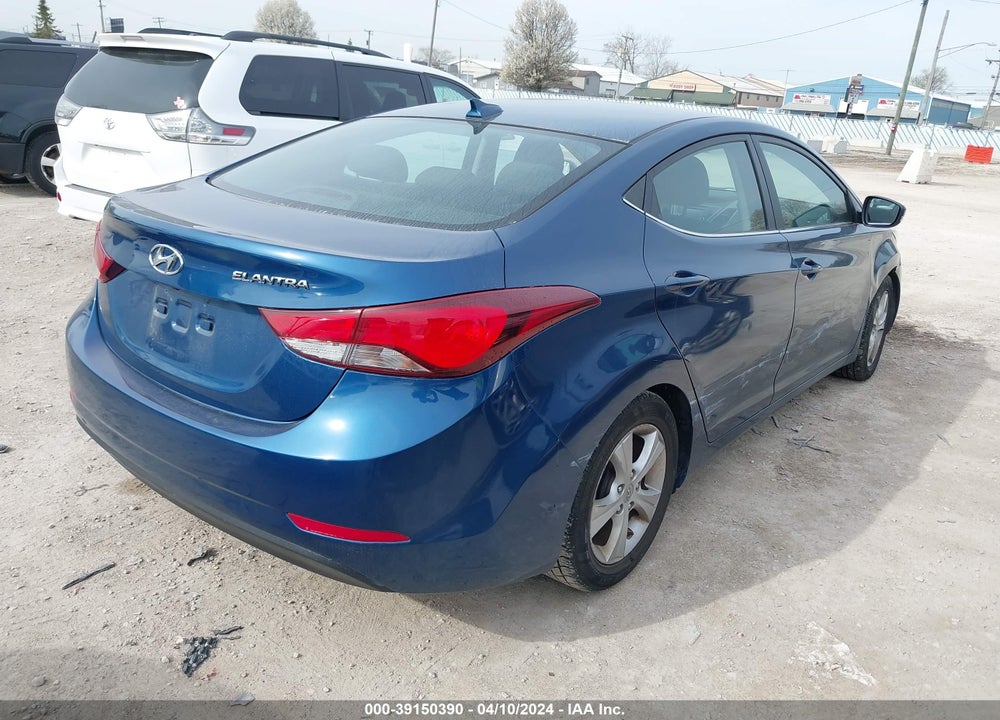 2016 HYUNDAI ELANTRA VALUE EDITION VIN: KMHDH4AE0GU621491