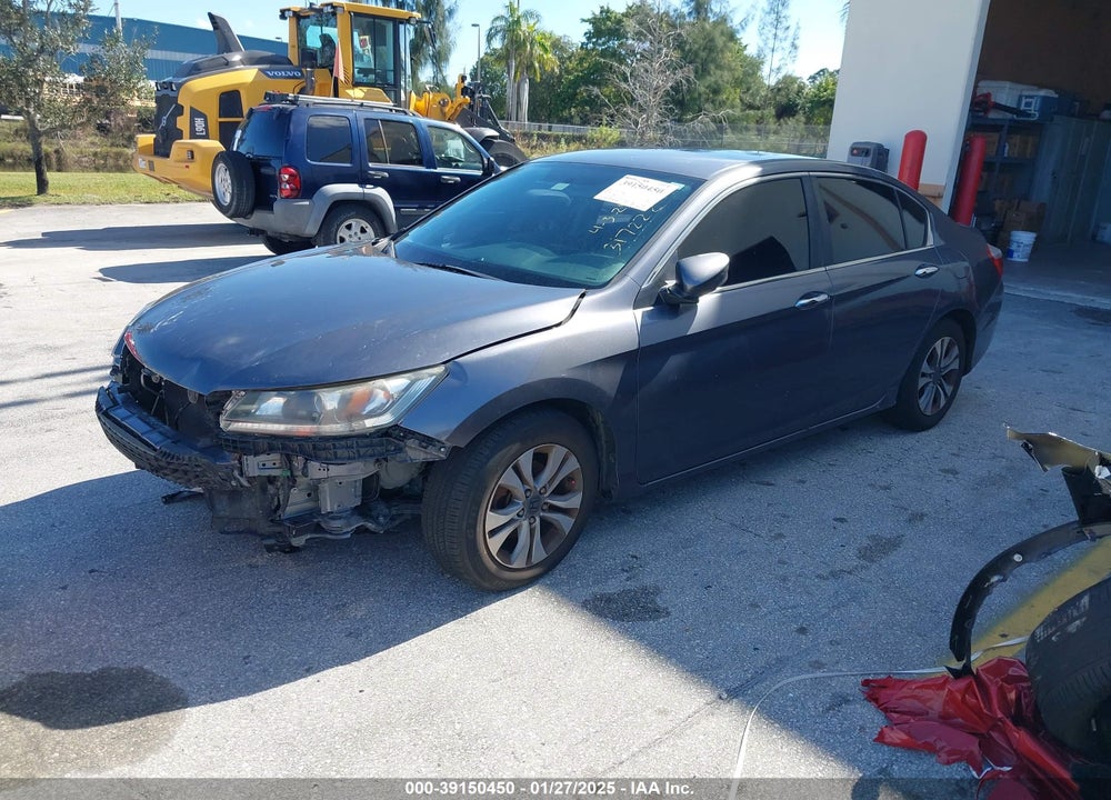 2013 HONDA ACCORD LX VIN: 1HGCR2F35DA162501