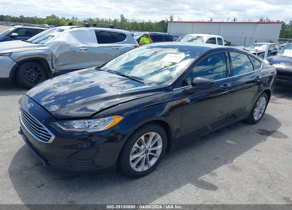2019 FORD FUSION SE VIN: 3FA6P0H76KR265487
