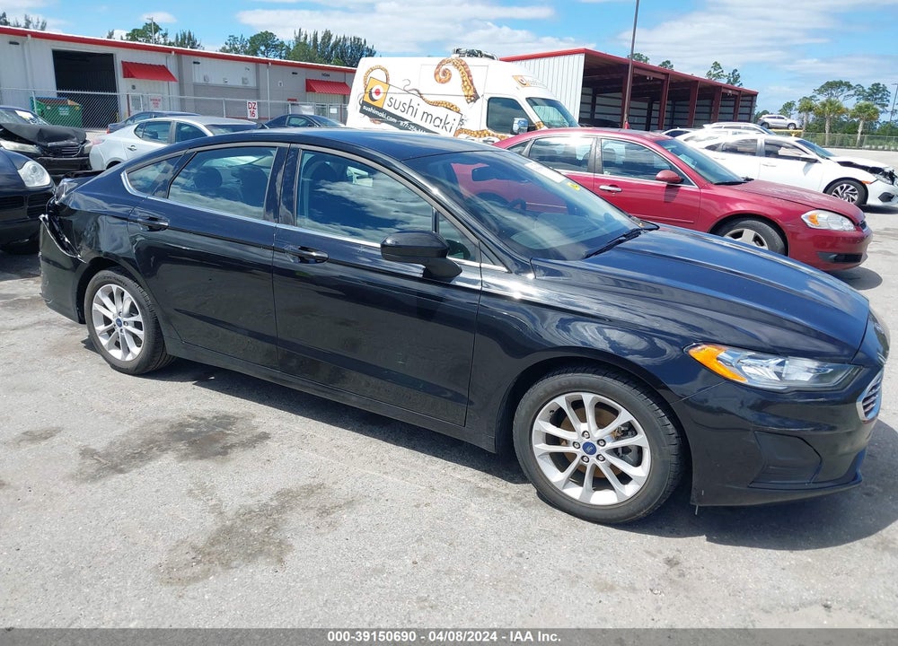 2019 FORD FUSION SE VIN: 3FA6P0H76KR265487