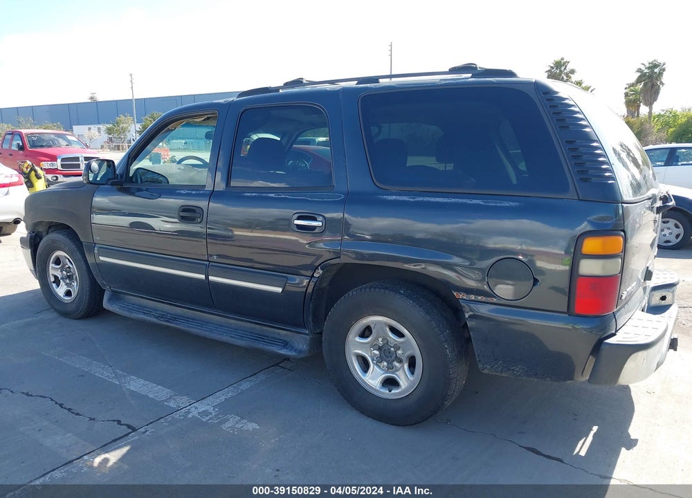 2004 CHEVROLET TAHOE LS VIN: 1GNEC13V34J315991