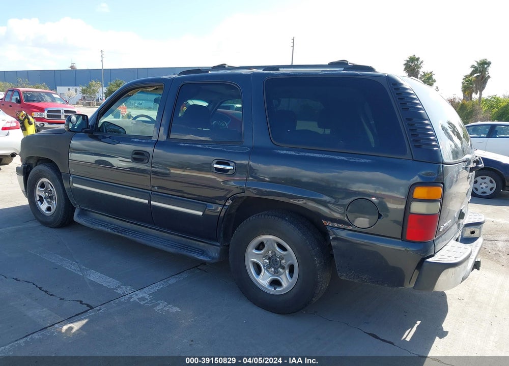 2004 CHEVROLET TAHOE LS VIN: 1GNEC13V34J315991