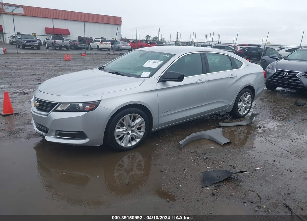2016 CHEVROLET IMPALA LS VIN: 2G11Z5SA6G9197827