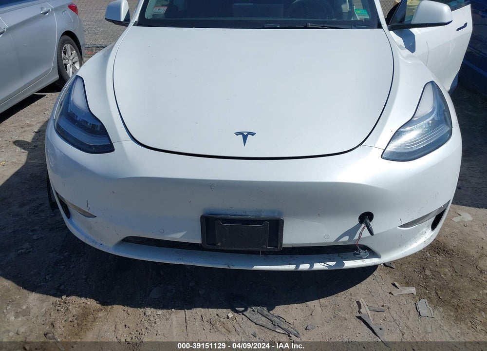 2021 TESLA MODEL Y LONG RANGE DUAL MOTOR ALL-WHEEL DRIVE VIN: 5YJYGDEE7MF194351