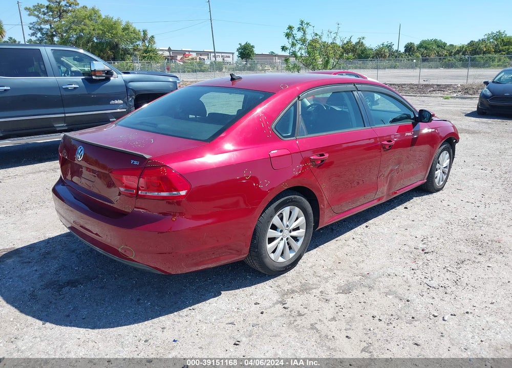 2015 VOLKSWAGEN PASSAT 1.8T WOLFSBURG EDITION VIN: 1VWAT7A32FC032207