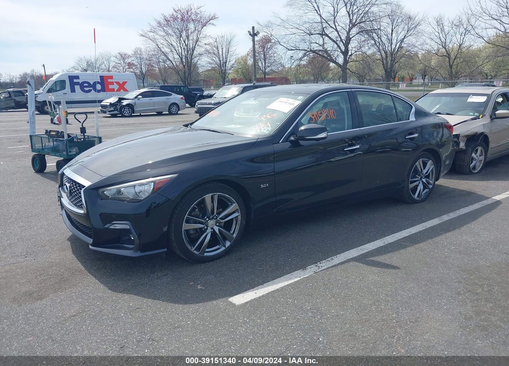 2019 INFINITI Q50 3.0T SIGNATURE EDITION VIN: JN1EV7AR2KM592285