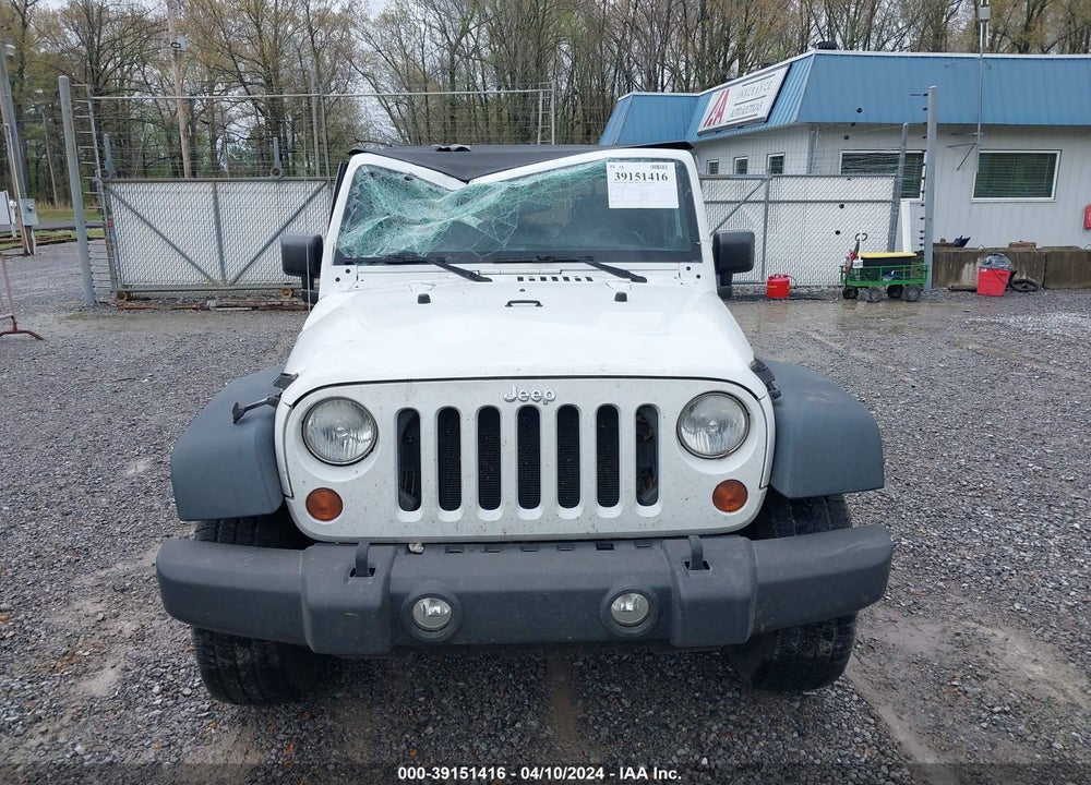 2012 JEEP WRANGLER SPORT VIN: 1C4AJWAG2CL186952