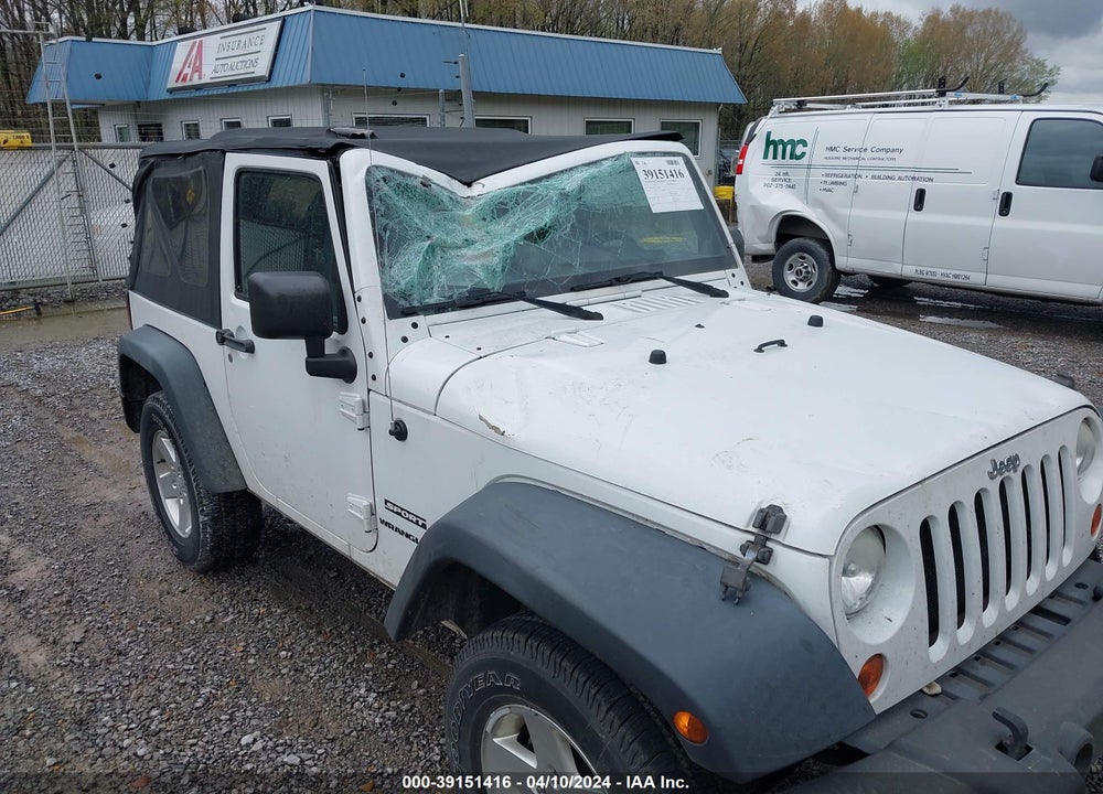2012 JEEP WRANGLER SPORT VIN: 1C4AJWAG2CL186952