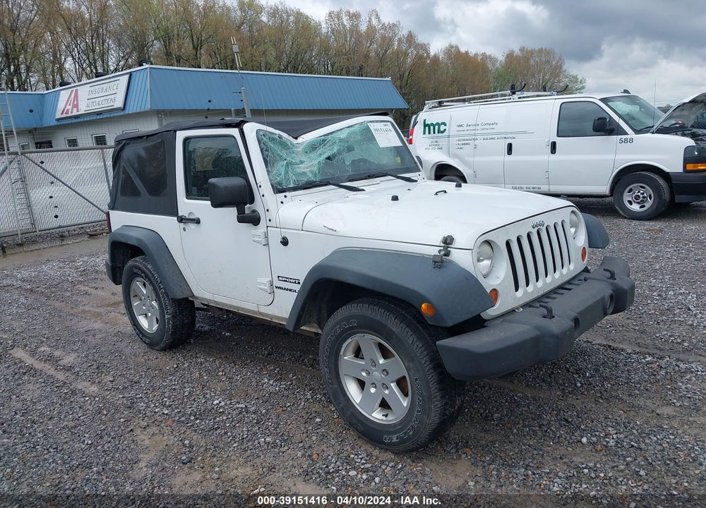 2012 JEEP WRANGLER SPORT VIN: 1C4AJWAG2CL186952
