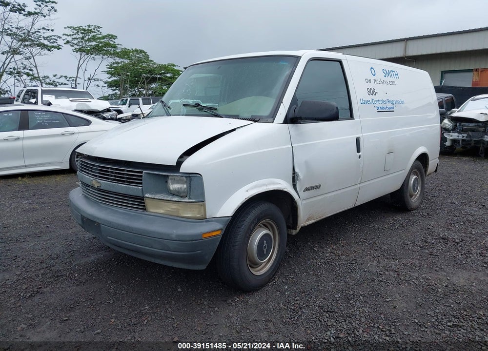 2000 CHEVROLET ASTRO VIN: 1GCDM19W8YB218450