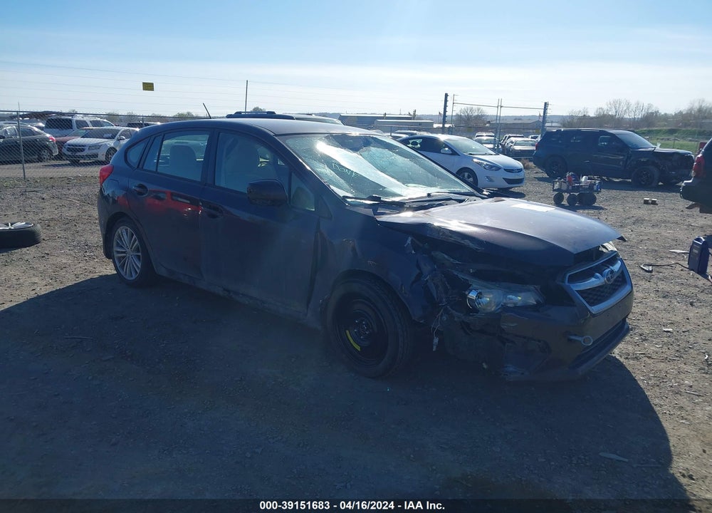 2013 SUBARU IMPREZA 2.0I PREMIUM VIN: JF1GPAE63DH212739