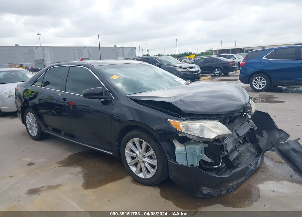 2013 TOYOTA CAMRY XLE VIN: 4T1BF1FK7DU648483
