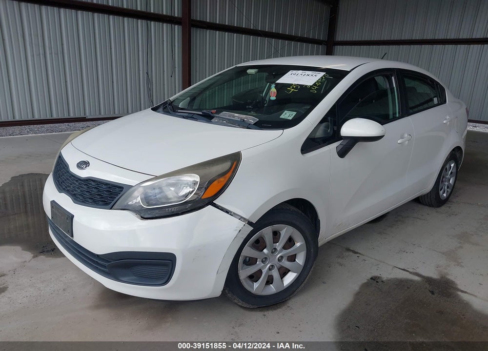 2013 KIA RIO LX VIN: KNADM4A35D6109835