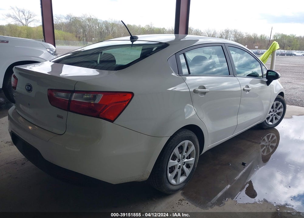 2013 KIA RIO LX VIN: KNADM4A35D6109835