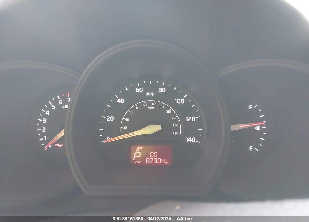2013 KIA RIO LX VIN: KNADM4A35D6109835