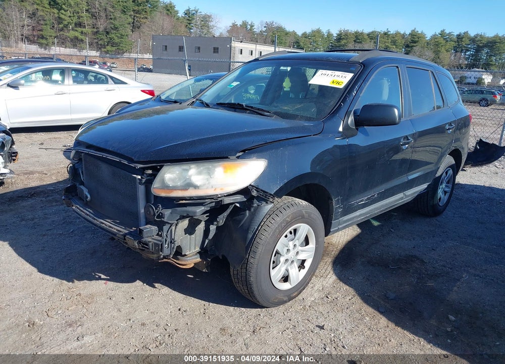 2009 HYUNDAI SANTA FE GLS VIN: 5NMSG13D59H237346
