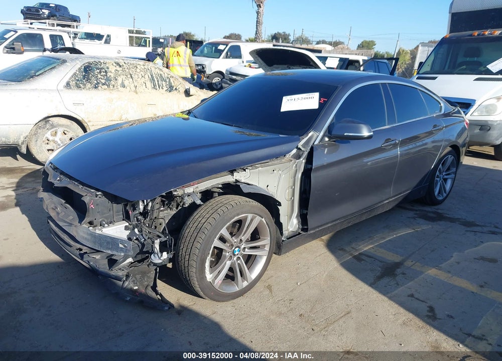 2018 BMW 430I GRAN COUPE VIN: WBA4J1C55JBG77093