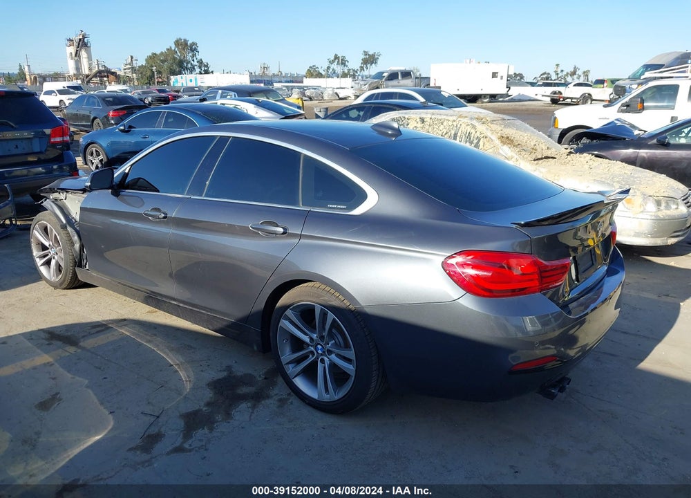 2018 BMW 430I GRAN COUPE VIN: WBA4J1C55JBG77093