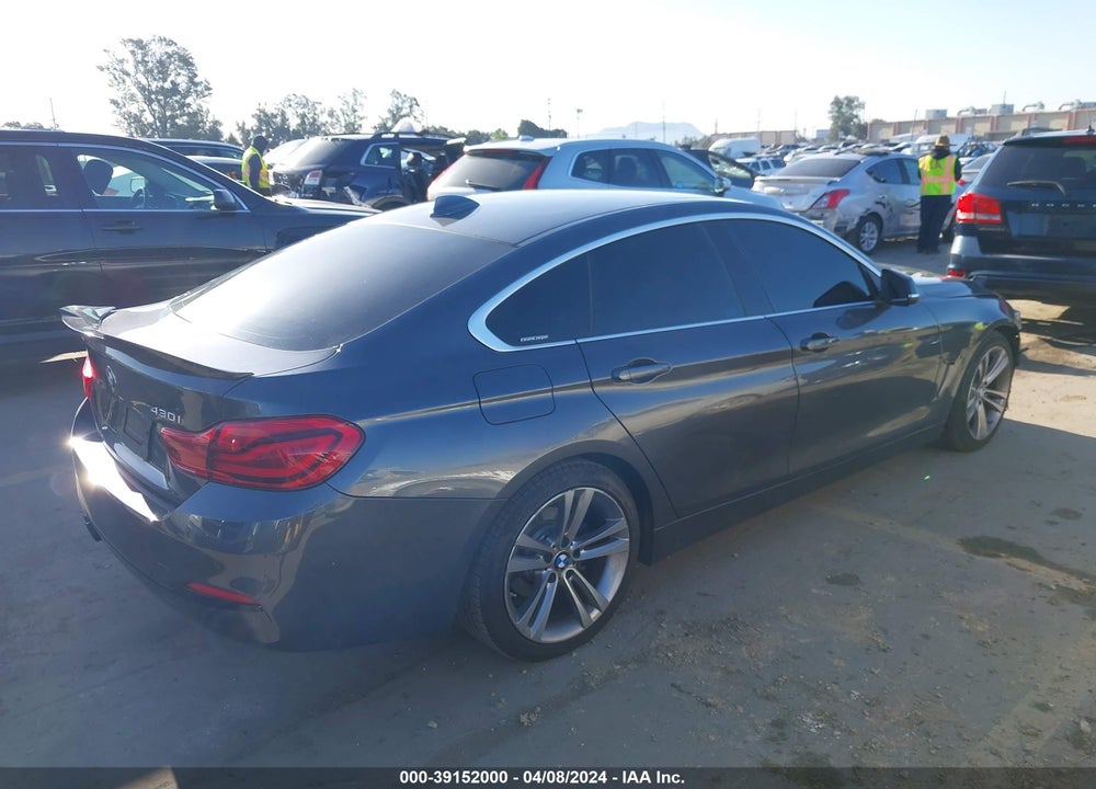 2018 BMW 430I GRAN COUPE VIN: WBA4J1C55JBG77093